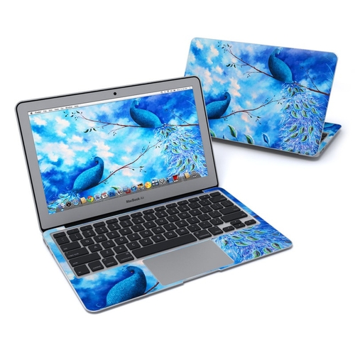 DecalGirl MBA11-PARPC Apple MacBook Air 11 in. Skin - Paradise Peacock