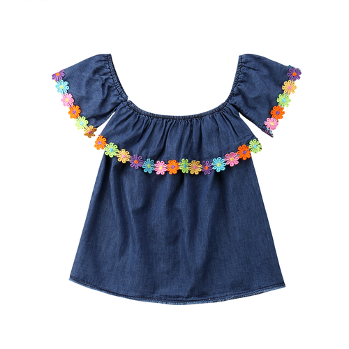 Princess Toddler Kids Baby Girl Off Shoulder