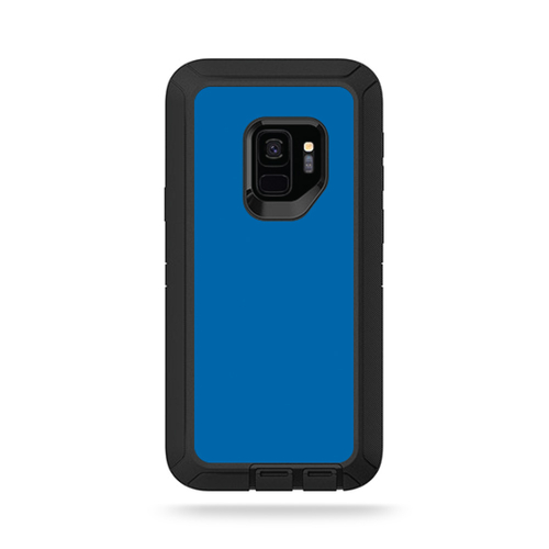 MightySkins OTDSGS9-Solid Blue Skin for Otterbox Defender Galaxy S9 - 