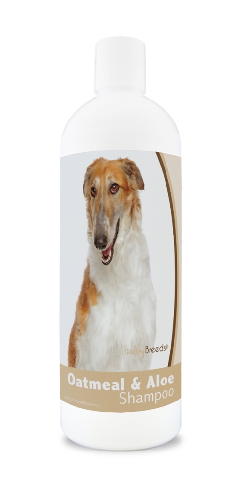 Healthy Breeds 840235176862 16 oz Borzois Oatmeal Shampoo with Aloe