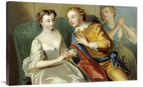 Global Gallery GCS-266861-40-142 40 in. The Proposal Art Print - Phili