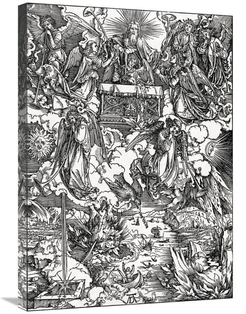 Global Gallery GCS-277442-30-142 30 in. Last Judgment Art Print - Albr