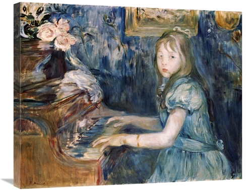 Global Gallery GCS-266912-30-142 30 in. Lucie Leon at the Piano Art Pr