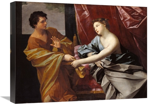 Global Gallery GCS-456175-1824-142 18 x 24 in. Joseph & Potiphars Wife