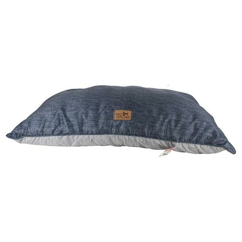 Blue Pet Bed Pillow Plush With Non Skid Bottom