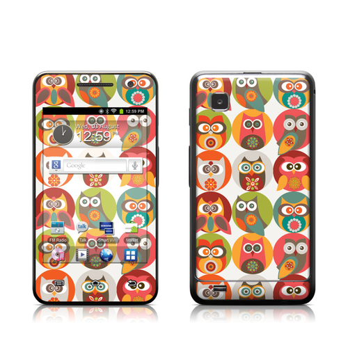 DecalGirl SGP3-OWLFMLY Samsung Galaxy Player 3.6 Skin - Owls Family