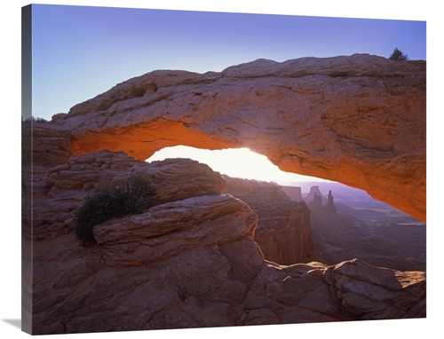 Global Gallery GCS-396860-2835-142 28 x 35 in. Mesa Arch at Sunset Fro