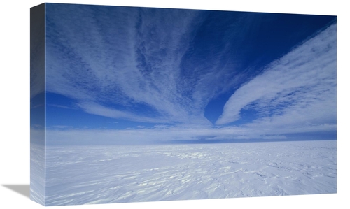Global Gallery GCS-453529-1218-142 12 x 18 in. Cirrus Clouds Above Icy