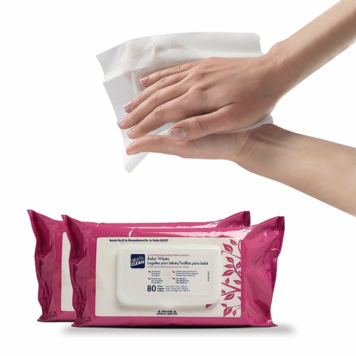 Pack of 960 Baby Wipes Non-Sterile Pre-Moistened Wipes 6 3/5 X 7 9/10