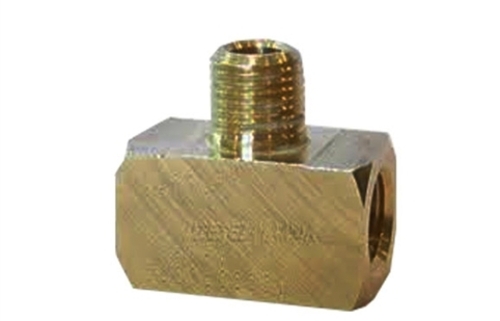 Airbagit FIT-NPT-TEE-BRANCH-90 Tee Branch 0. 12 in. Female NPTx 0. 12 