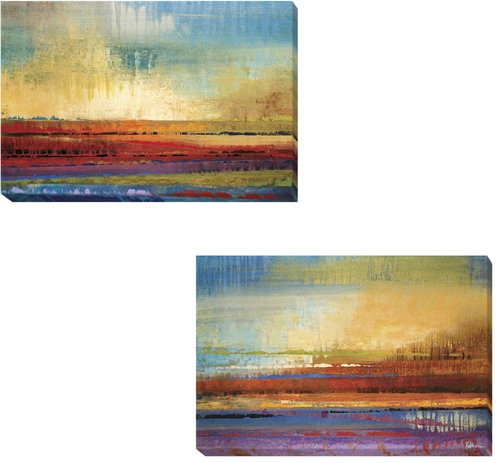 Artistic Home Gallery 1624AM228EG Horizons I & II by Selina Rodriguez 