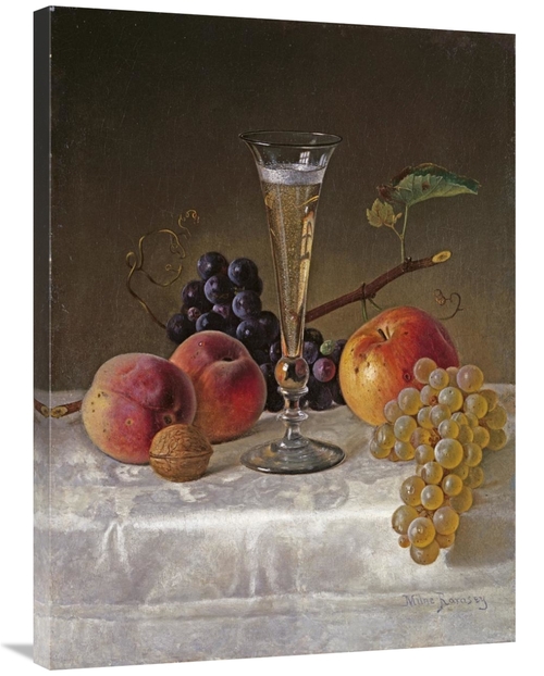 Global Gallery GCS-268443-36-142 36 in. Still Life with Glass of Champ