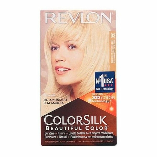 Dye No Ammonia Colorsilk Revlon RK-76789 Ultra Light Natural Blonde (1