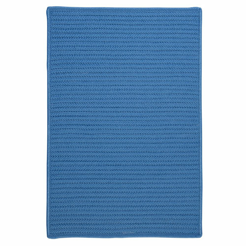 Colonial Mills Rug H870R096X096S Simply Home Solid - Blue Ice 8 ft. sq