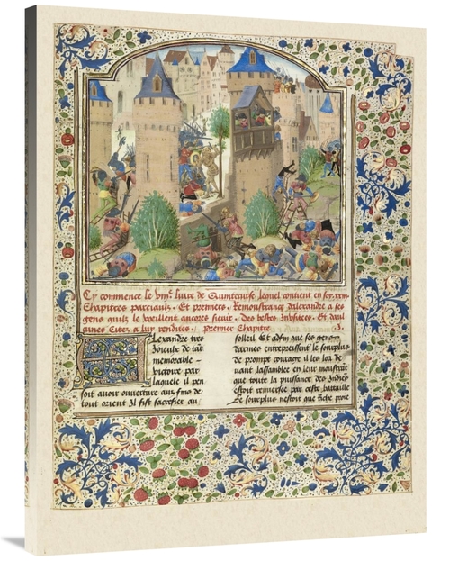 Global Gallery GCS-454763-3040-142 30 x 40 in. Alexander Fights in the