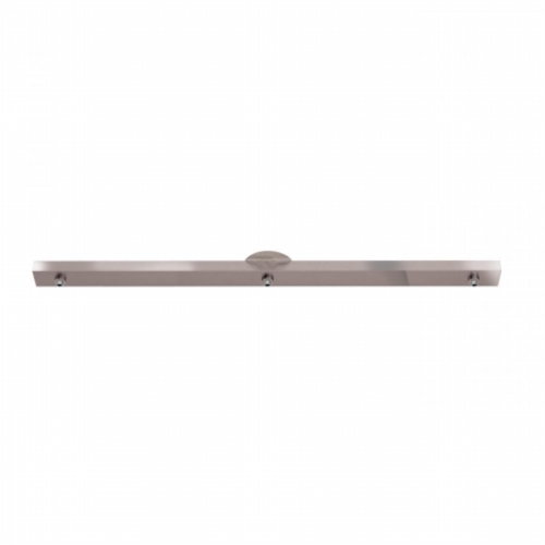 Unijack 87122UJ-BS  Three Port Bar Pendant- Brushed Steel Finish