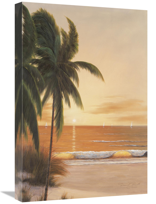 Global Gallery GCS-131392-1624-142 16 x 24 in. Golden Glow Art Print -