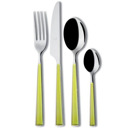 CUTLERY SET 24PCS PRIMAVERA O-GREEN