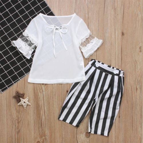 Toddler Kids Baby Girls Casual Clothes Outfit