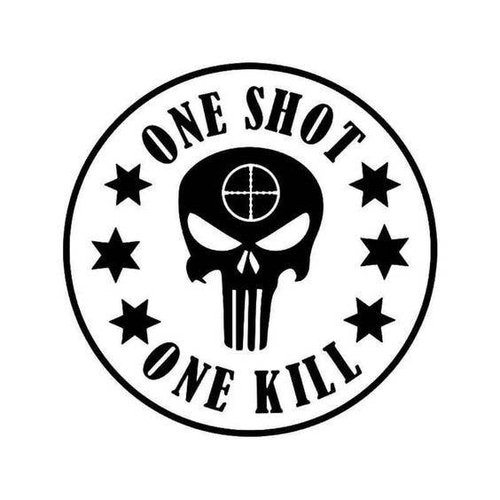 3 Inch Cloth  Patch One Shot One Kill