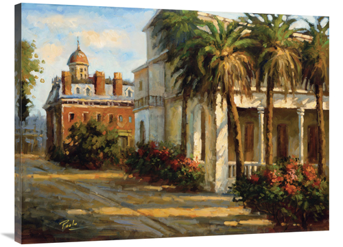 Global Gallery GCS-126680-3040-142 30 x 40 in. Casa De Palmera Art Pri