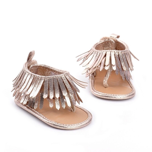 2019 new hot sale kid tassels sandal Lovely Infant