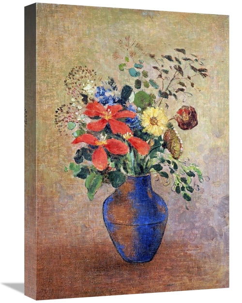 Global Gallery GCS-267084-22-142 22 in. The Blue Vase Art Print - Odil