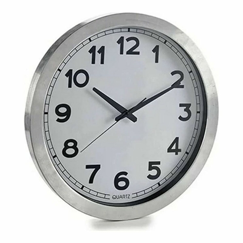 Wall Clock Silver 60 cm