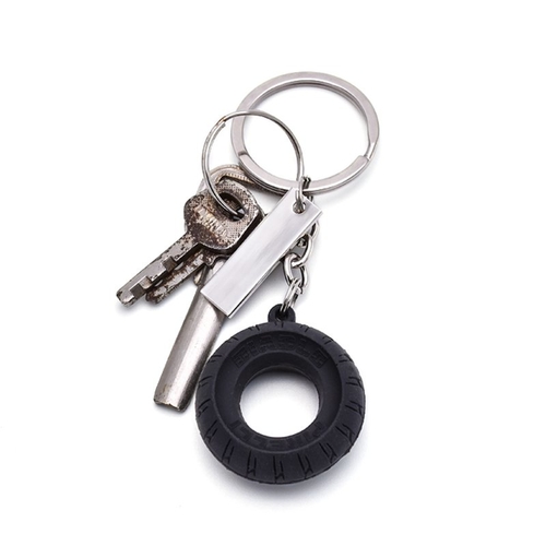 Personalized Tyre Keychain