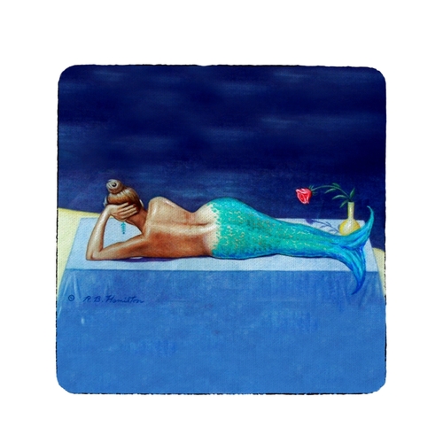 Betsy Drake CT073 Mermaid Coaster - Set of 4