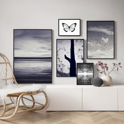 Sea Tree Butterfly York Bird Wall Art