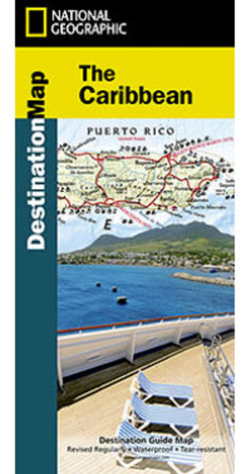 National Geographic Maps DM01020631 Caribbean Destination Map