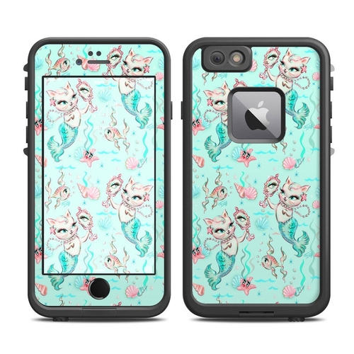DecalGirl LFI6P-MERKITTENAQUA Lifeproof iPhone 6 Plus Fre Case Skin - 