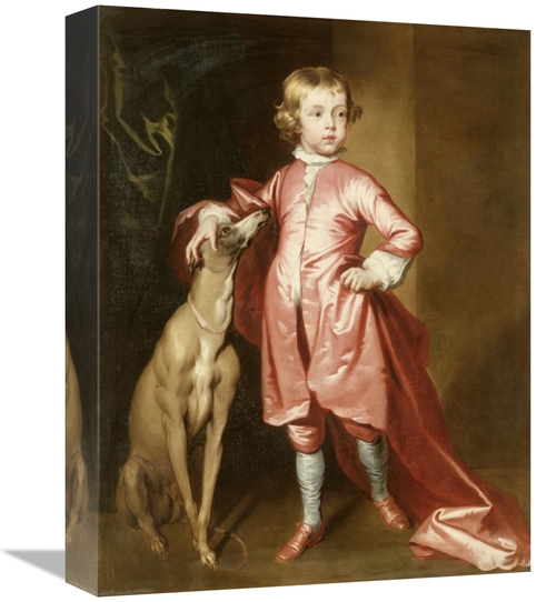 Global Gallery GCS-267813-16-142 16 in. Portrait of a Young Boy Art Pr