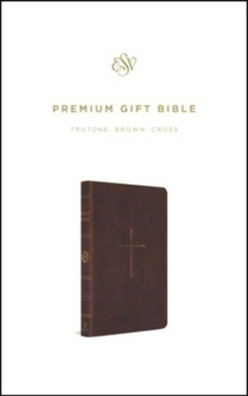 Crossway Books 140178 ESV Premium Gift Bible - Charcoal Crown Design T