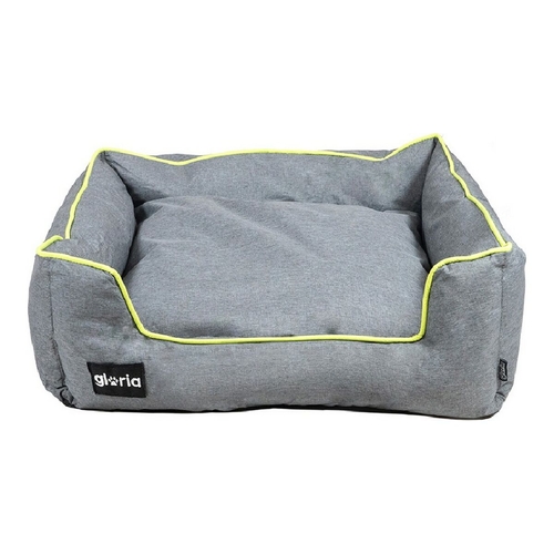 Dog Bed Gloria QUARTZ Grey Verde, gris 70 x 60 cm