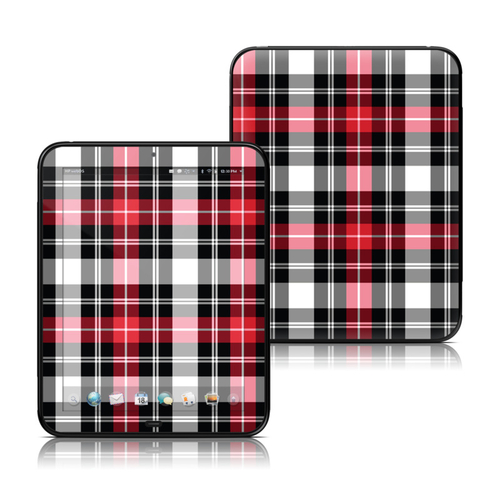 DecalGirl HPTP-PLAID-RED HP TouchPad Skin - Red Plaid