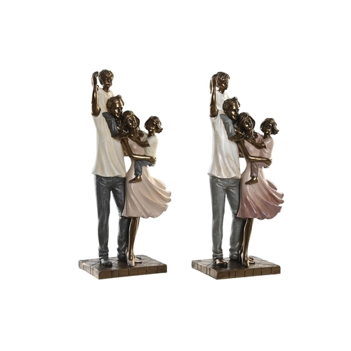 Decorative Figure DKD Home Decor 14 x 8,5 x 29,5 cm Multicolour Family