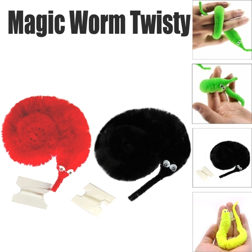 Hot Sale Twisty Trick Toys Plush Magic Worm