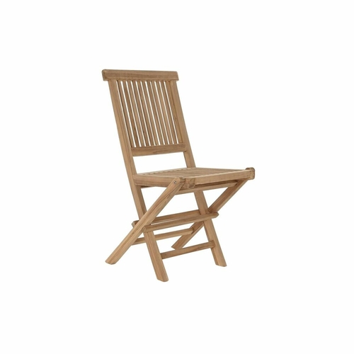 Garden chair DKD Home Decor Brown 57 x 47 x 90 cm Teak (57 x 47 x 90