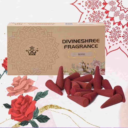 Rose Incense Cone