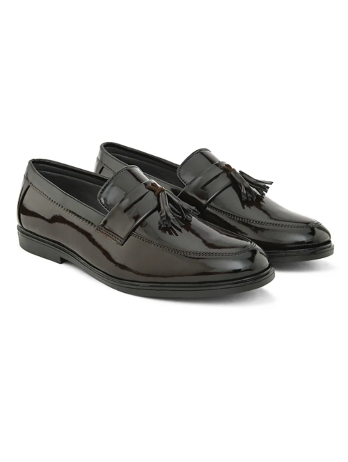 Men Solid Slip On Shoe(Size7)(Colorbrown)