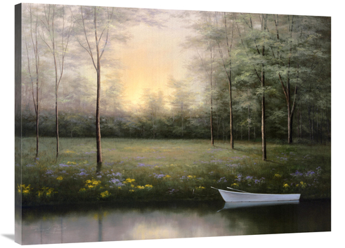 Global Gallery GCS-125772-3040-142 30 x 40 in. Secret Glen Art Print -