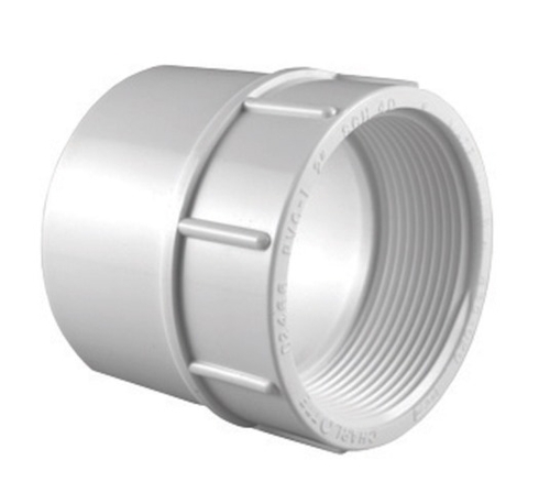Charlotte Pipe & Foundry PVC021011000 Adapter Schedule 40 PVC 1 SL
