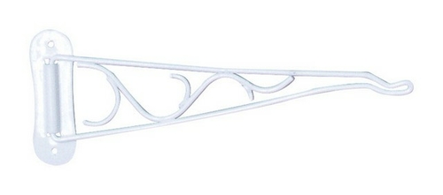Panacea Products 85402 10 in. Steel White Swivel Plant Bracket