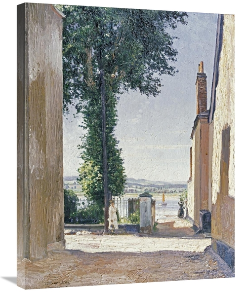 Global Gallery GCS-267569-30-142 30 in. Waiting for the Ferry Art Prin