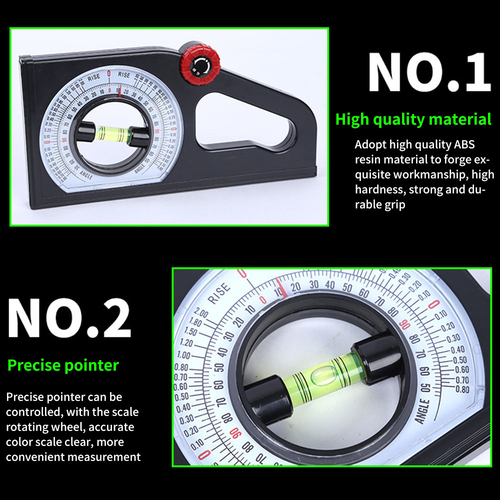 Slope Measuring Instrument Protractor Bevel Angle