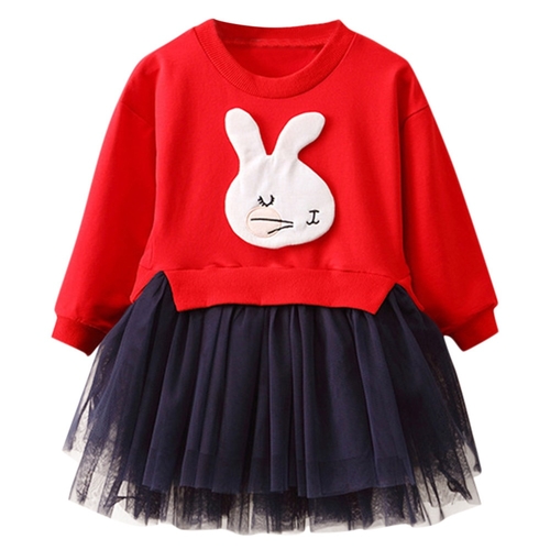 2019 Cute Kids Baby Girl Cartoon Bunny Princess