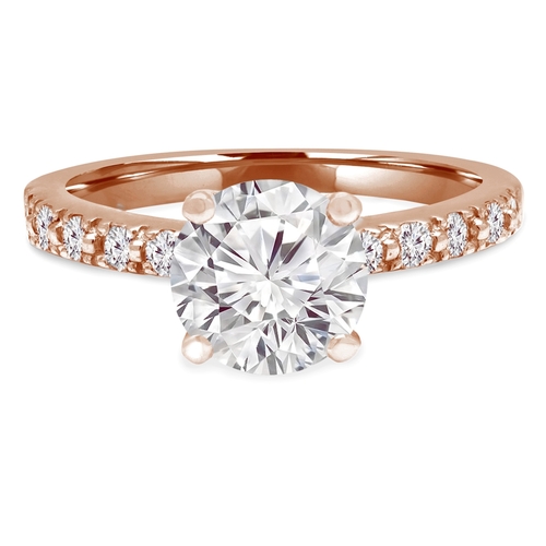 Majesty Diamonds MD190449-6.75 0.75 CTW Round Diamond Solitaire with A