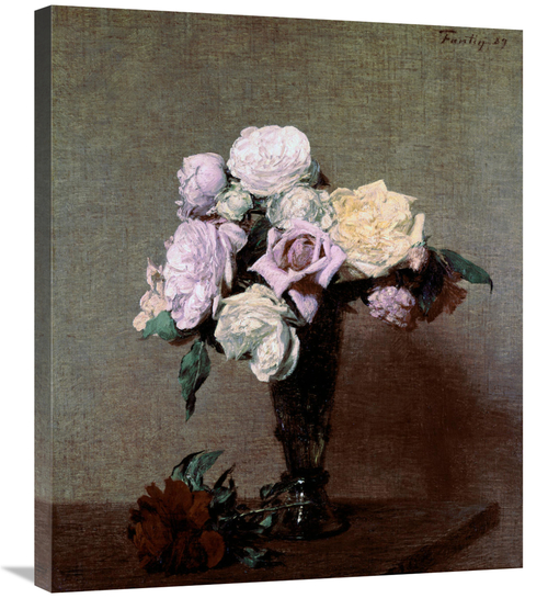 Global Gallery GCS-277502-30-142 30 in. Vase of Flowers Art Print - He